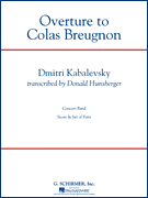 Colas Breugnon Concert Band sheet music cover